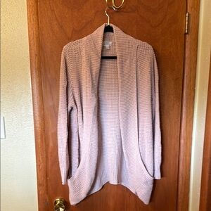 Market & Spruce Pink Lightweight Cardigan